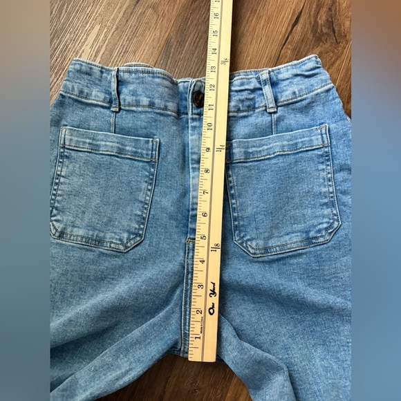 Bagatelle Jeans Womens Blue‎ Denim Wide-Leg High Waisted - Picture 6 of 12